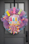Every Bunny Welcome Easter Wreath