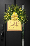Sunny Bunny Spring Hello Door Sign