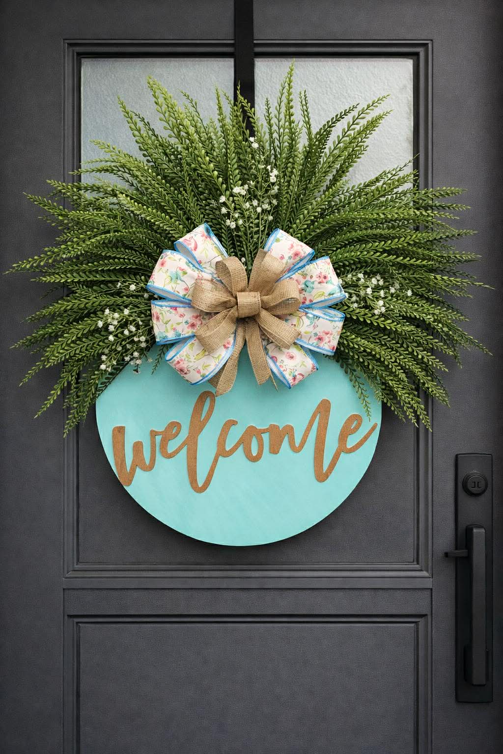 Spring Welcome Door Hanger