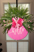 Springtime Hello Door Hanger