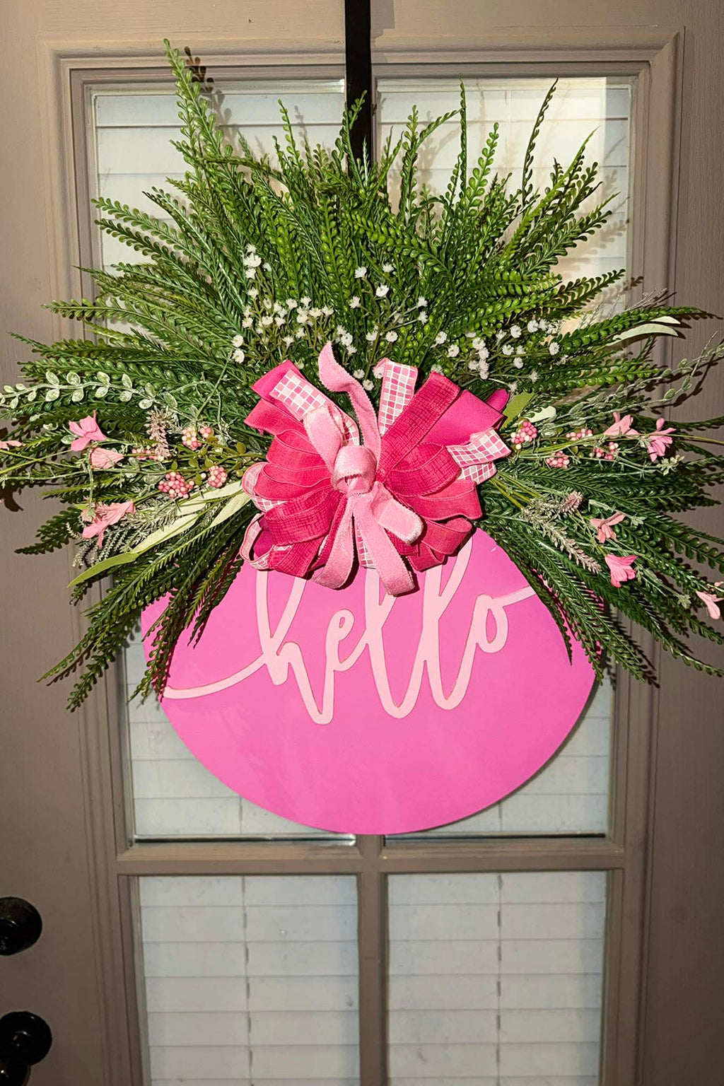 Springtime Hello Door Hanger