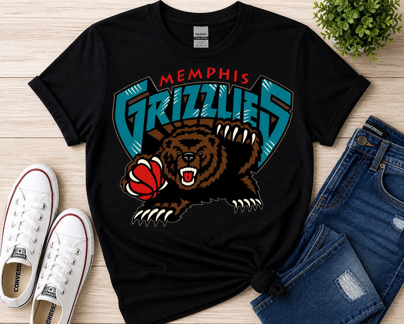 Memphis Grizzlies Basketball Fan Graphic Tee