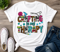 “Crafting Is My Therapy” ✂️🧵💖