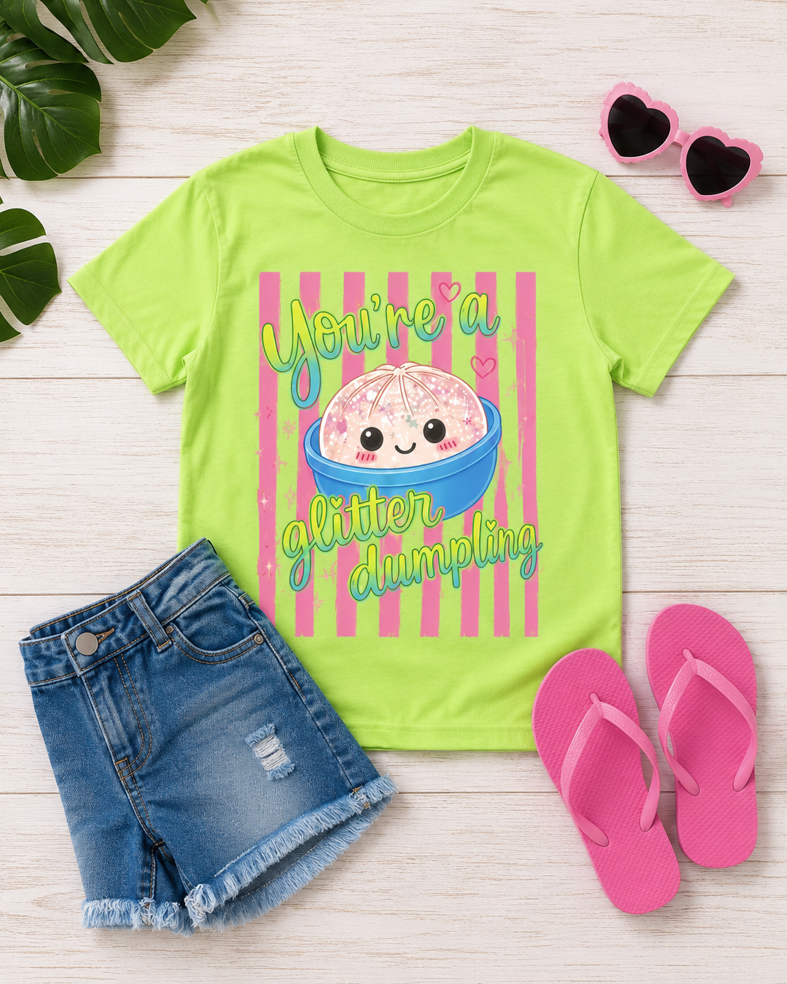 You’re a Glitter Dumpling Kids Graphic T-Shirt